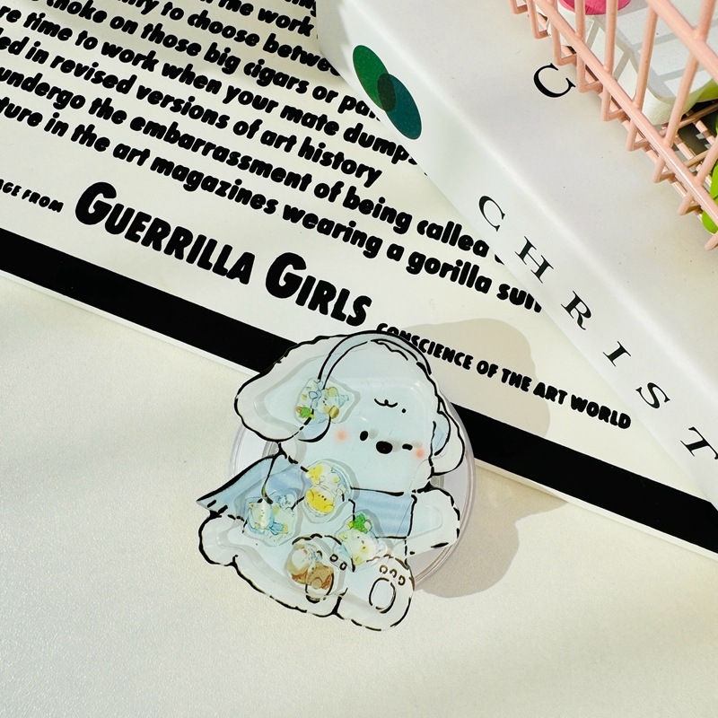 Lazy stand – model universal, material plastic, stil desen animat, personalizare disponibilă.