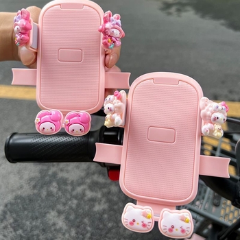 Držiak na telefón pre elektrické vozidlo s bezdrôtovým nabíjaním, plastový dizajn v cyberpunk štýle, motív jahody, proti nárazom a proti kývaniu