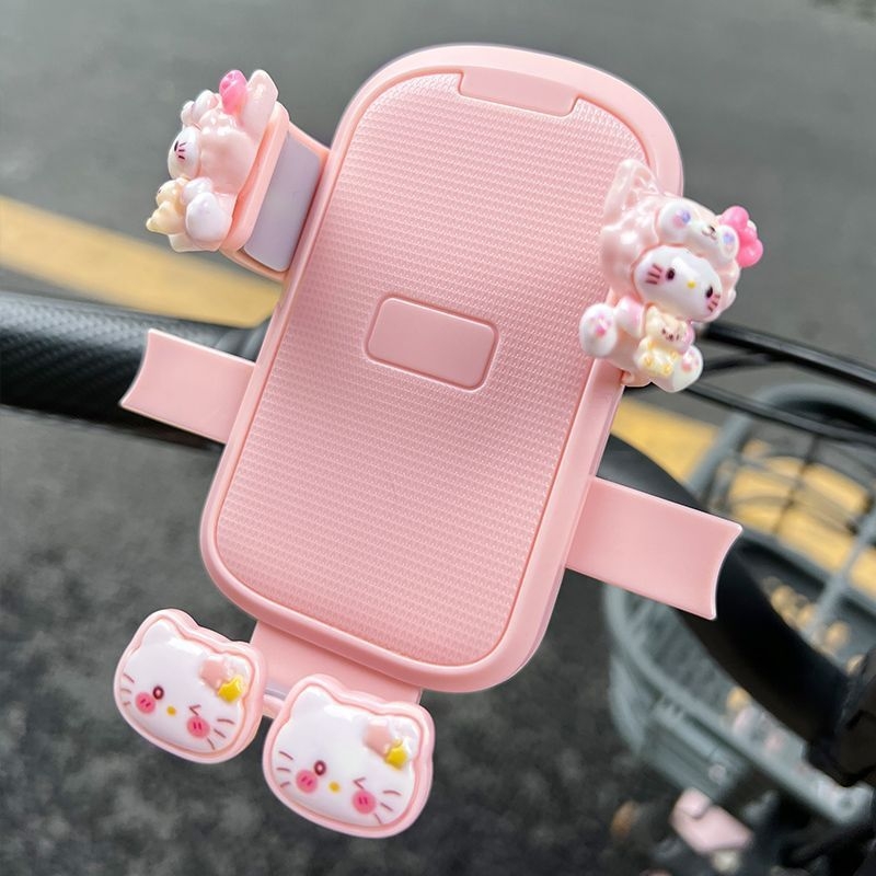 Držiak na telefón pre elektrické vozidlo s bezdrôtovým nabíjaním, plastový dizajn v cyberpunk štýle, motív jahody, proti nárazom a proti kývaniu