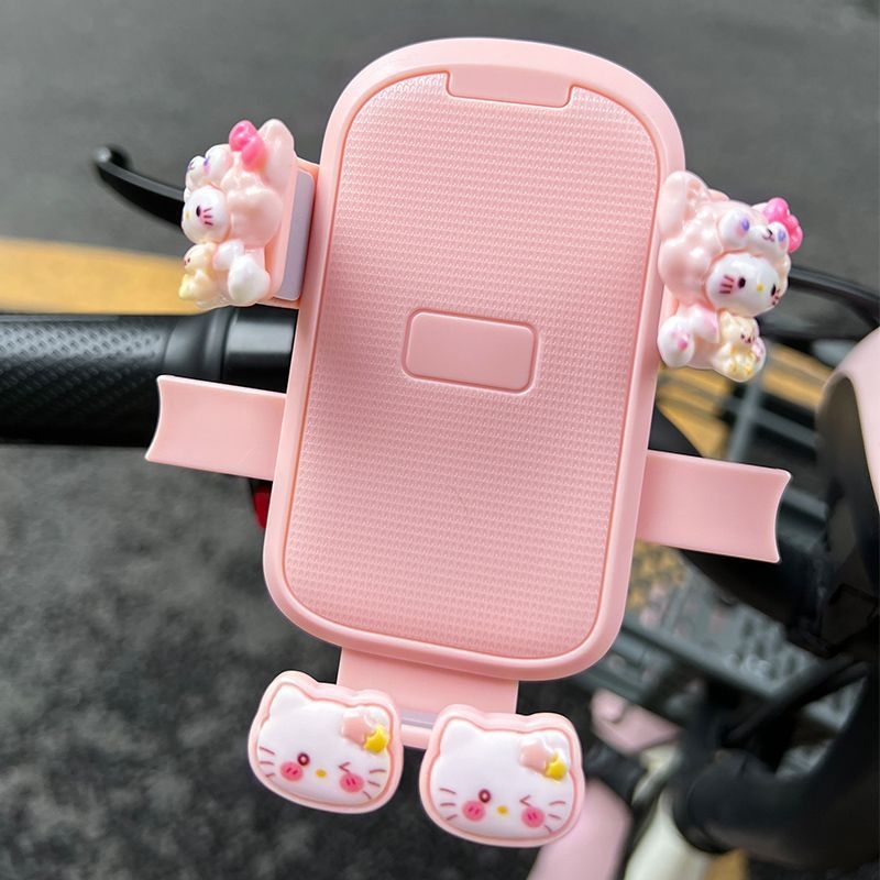 Držiak na telefón pre elektrické vozidlo s bezdrôtovým nabíjaním, plastový dizajn v cyberpunk štýle, motív jahody, proti nárazom a proti kývaniu