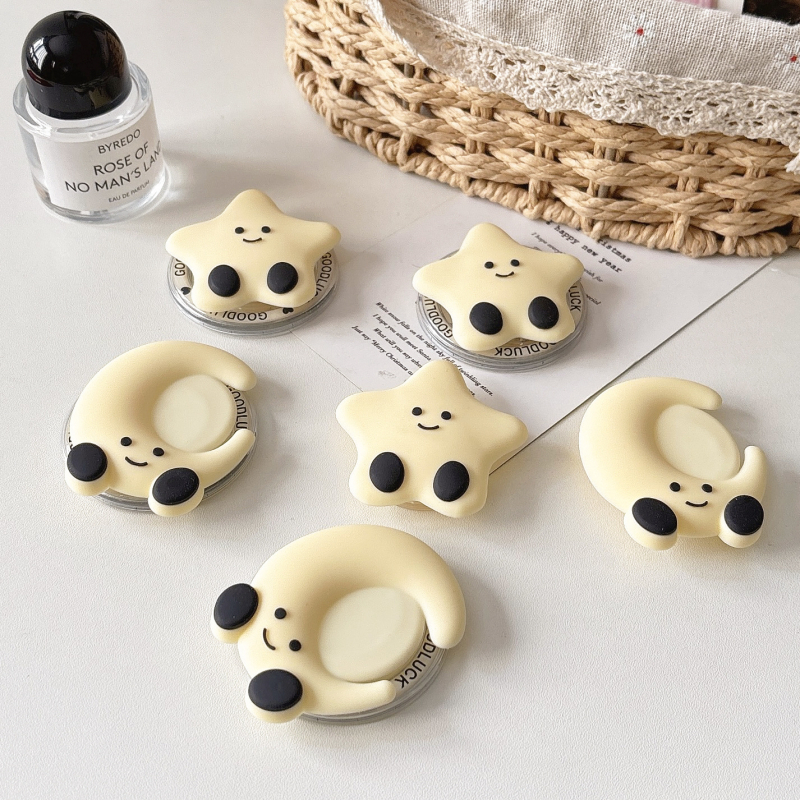 Държач за телефон със магнитна всмукваща капсула, универсален за телефони, пластмасов, преносим настолен държач