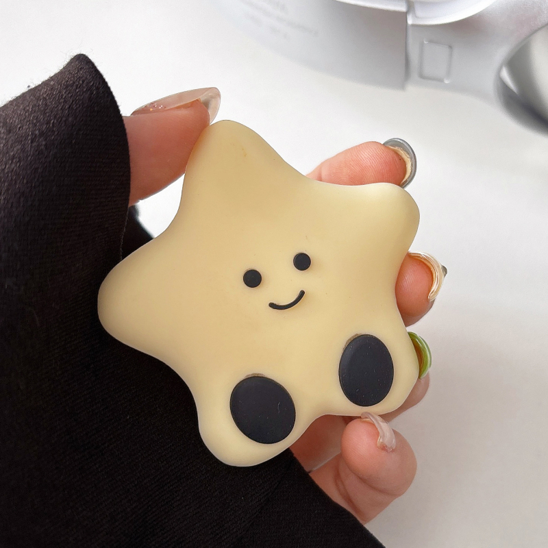 Държач за телефон със магнитна всмукваща капсула, универсален за телефони, пластмасов, преносим настолен държач