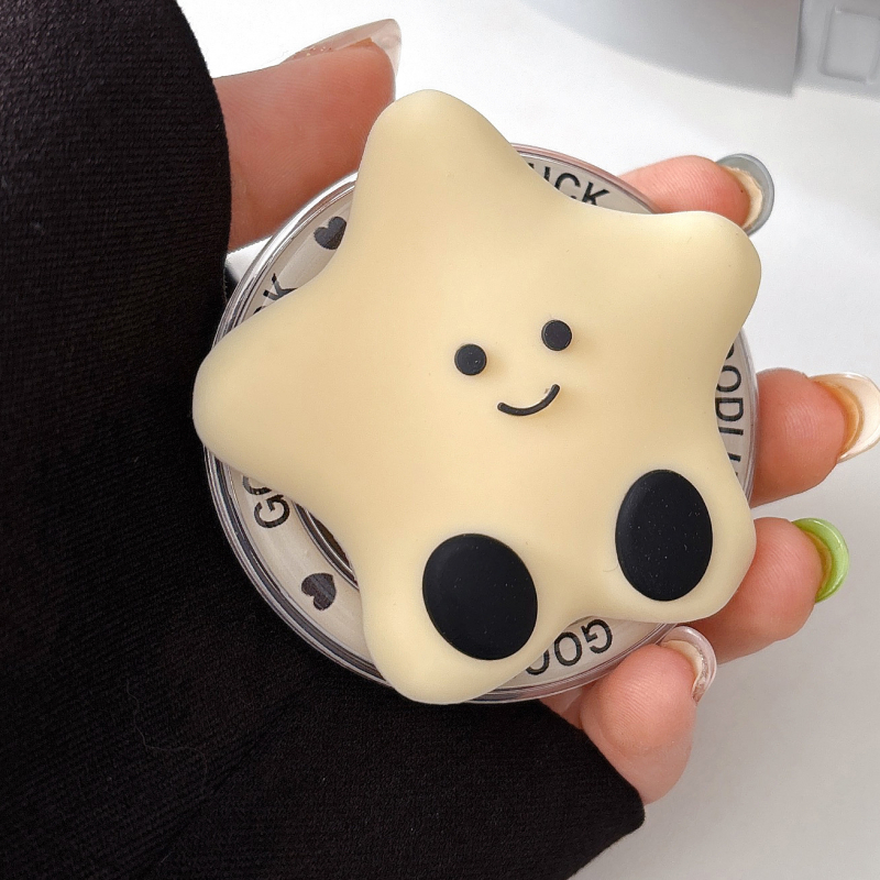 Държач за телефон със магнитна всмукваща капсула, универсален за телефони, пластмасов, преносим настолен държач