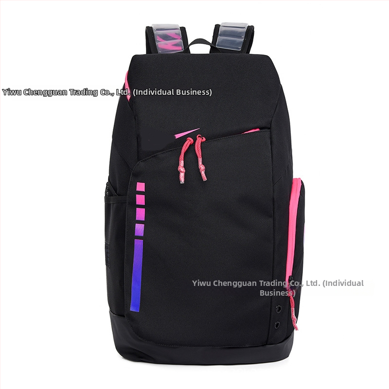 Batoh na basketbal a tréning, objem 20-35 l, Oxford textil, vrecko na 11-palcový notebook, priedušný