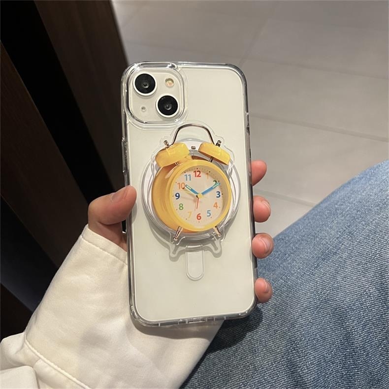 Držač za telefon s ležernim dizajnom, plastična konstrukcija, univerzalni stil, mogućnost prilagodbe.