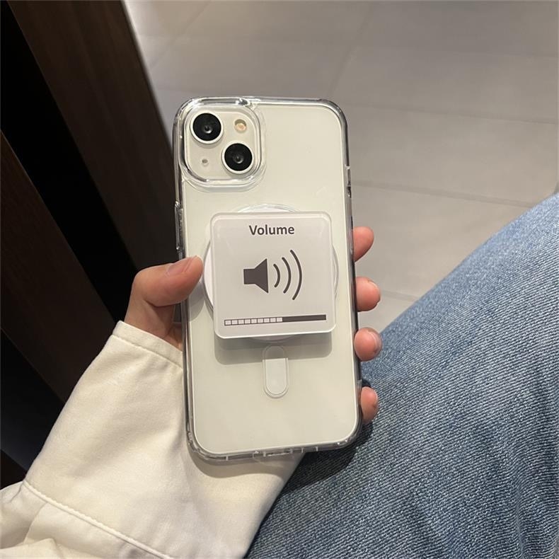 Držač za telefon s ležernim dizajnom, plastična konstrukcija, univerzalni stil, mogućnost prilagodbe.