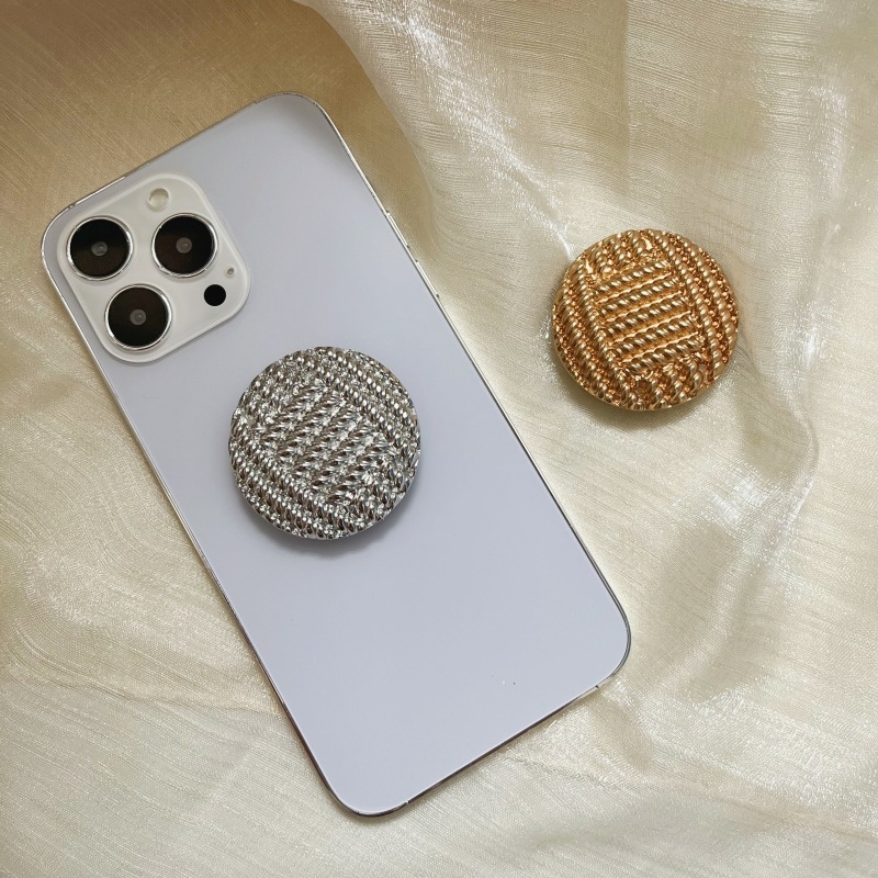 Suport pentru telefon cu fixare adezivă, telescopic, pliabil, din aliaj