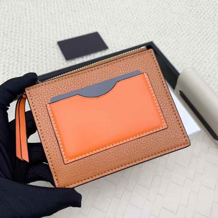 Kožna kartična držač s zipom za novčanik, geometrijski uzorak, unisex, novčanik s 1 preklopom, podstava od teleće kože, otporan na habanje