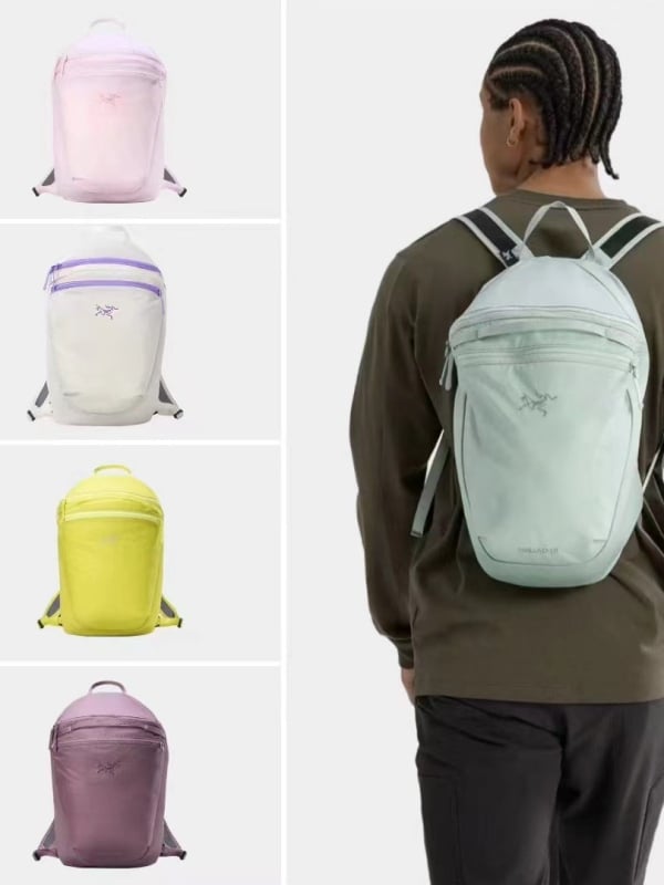 Unisex dnevni backpack za putovanja – lagan, vodootporan najlon, kapacitet ispod 20 L, džep za 10-inčni prijenosnik, ergonomske zakrivljene naramenice