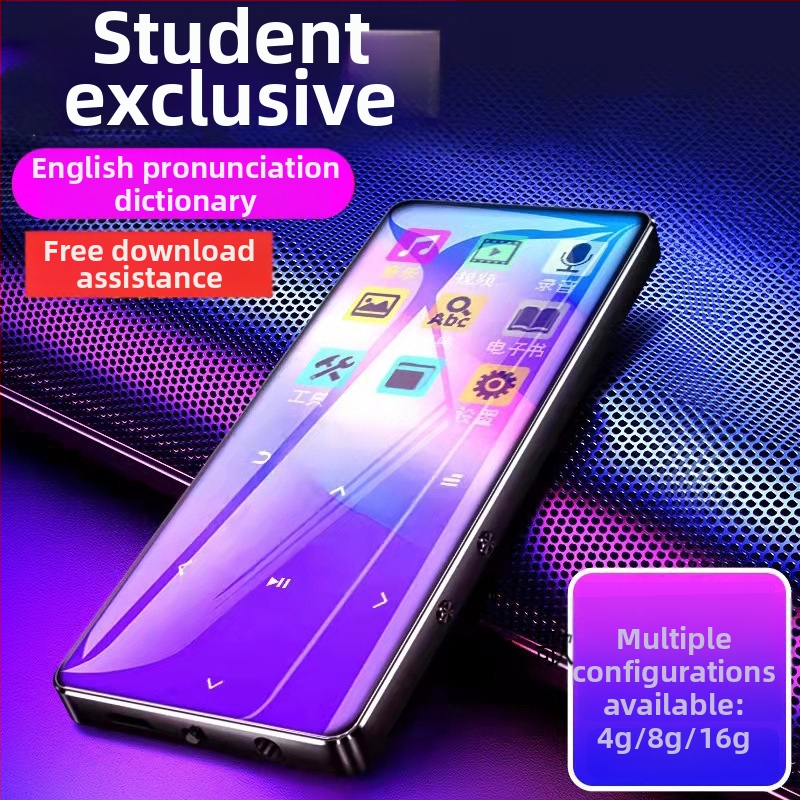 MP3 Player & Mini Walkman με Bluetooth, Αφής Οθόνη, Lossless ήχος (Mp3/Ogg/Flac/Ape), USB 3.0 και Υποστήριξη TF Κάρτας