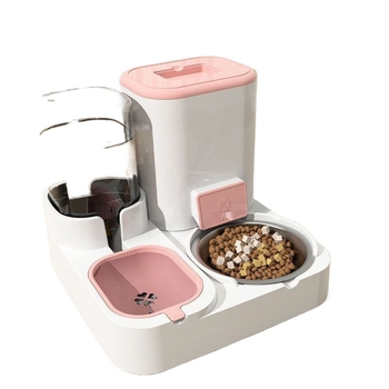 Automata etető vízadagolóval és integrált macska- és kutyáknak szóló tálval — Feszültség ≤36V — Teljesítmény 2000W+ — Túlmelegedés elleni védelem: Nincs