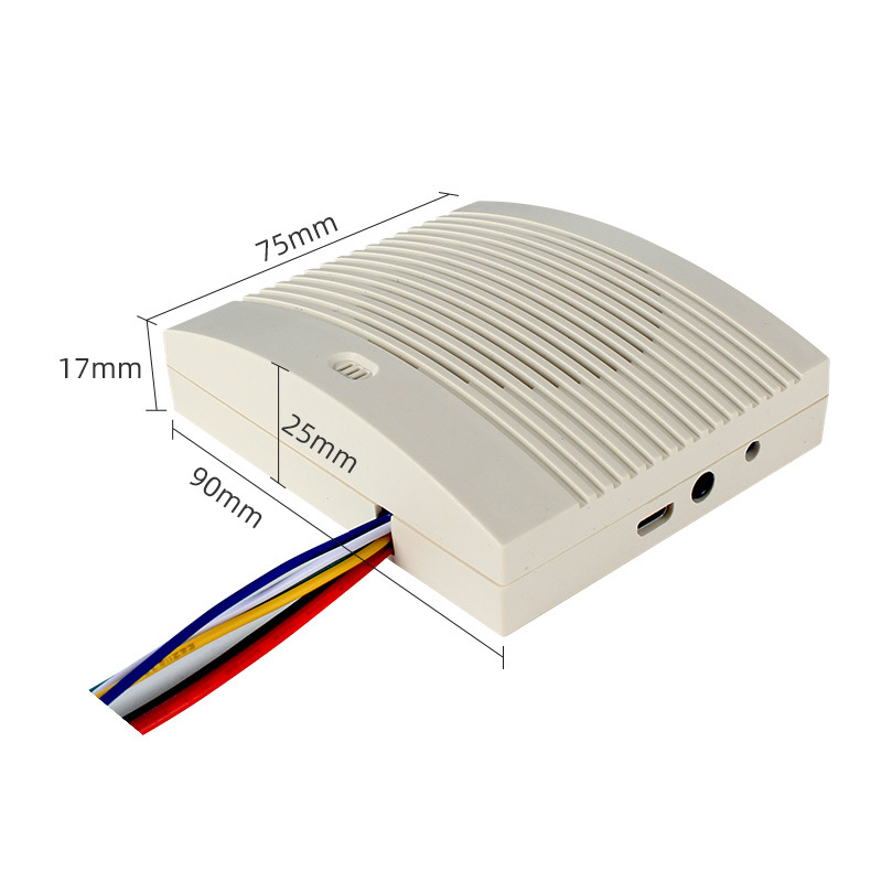 Promițător vocal multi-canal pentru controlul accesului, MP3 player cu difuzor, model YX9075, DC6-30V, consum 3W