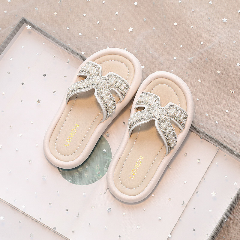 Sandale pentru fetițe, vară, partea superioară din bumbac respirabil, talpă din material compozit, talpă plată, potrivite pentru vârsta 4–6 ani.