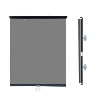 Офис роло щора за стъкло с телескопична всмукваща чашка, без пробиване, регулируема сянка