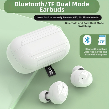 Bluetooth MP3 všetko-v-jednom slúchadlo s slotom na kartu, in-ear, unisex, nový model na mieru