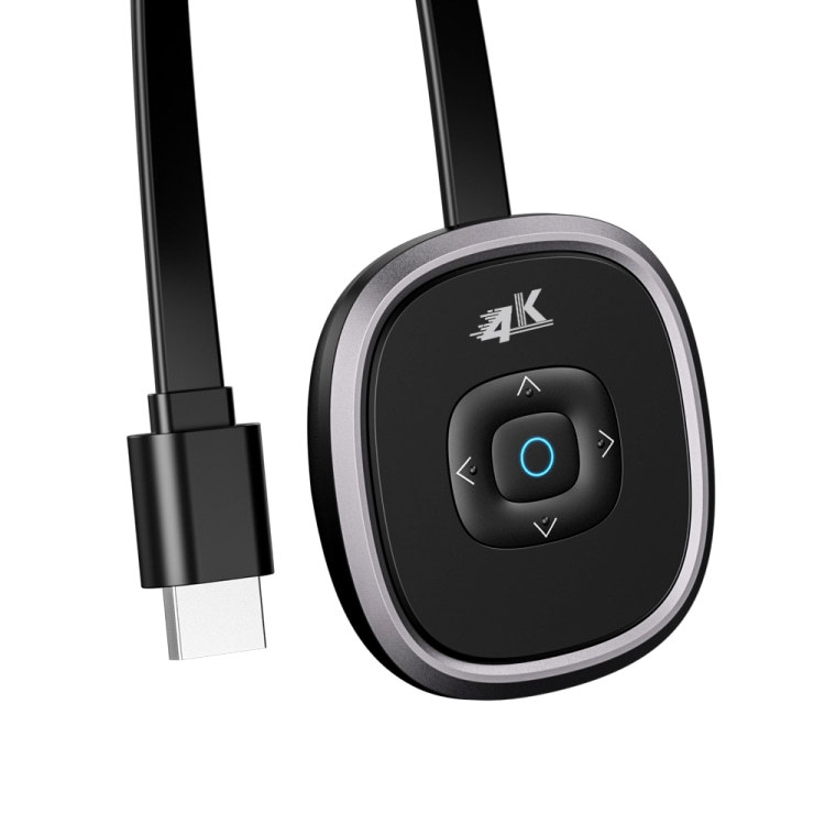 G22 bezvadu ekrāna koplietošanas ierīce mobilajiem telefoniem, 4K izšķirtspēja, divkodolu procesors, 2.4G/5G bezvadu savienojums, HDMI