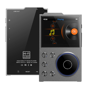 HiFi музикален плеър T10 USB 3.0, 3,5 мм аудио жак, поддържа MP3/WMA/WAV/OGG/FLAC/APE, време на работа около 10 часа
