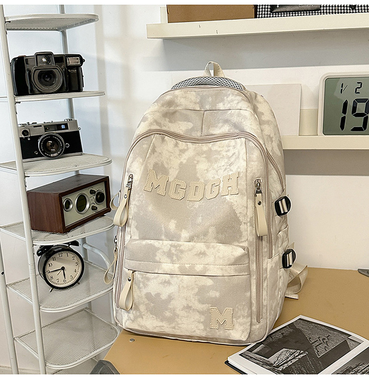 Unisex ruksak za školu i putovanja, najlon, 20–35 L, za 15-inčni laptop, prozračne naramenice s zračnim jastučićem, poliester podstava, PU premaz