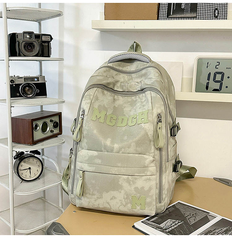 Unisex ruksak za školu i putovanja, najlon, 20–35 L, za 15-inčni laptop, prozračne naramenice s zračnim jastučićem, poliester podstava, PU premaz