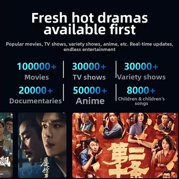 4K set-top box s Wi-Fi a Bluetooth diaľkovým ovládaním, 4 GB RAM, 32 GB úložiska, 3840x2160 výstup