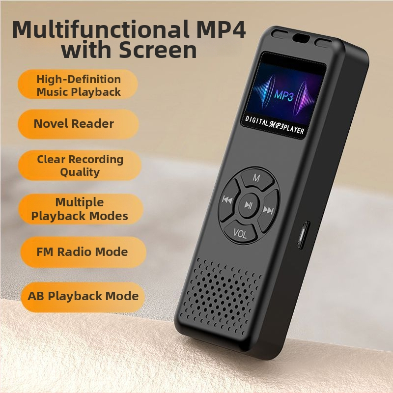 Prenosný MP3 prehrávač s Bluetoothom, MP4 podpora a vstavaný displej
