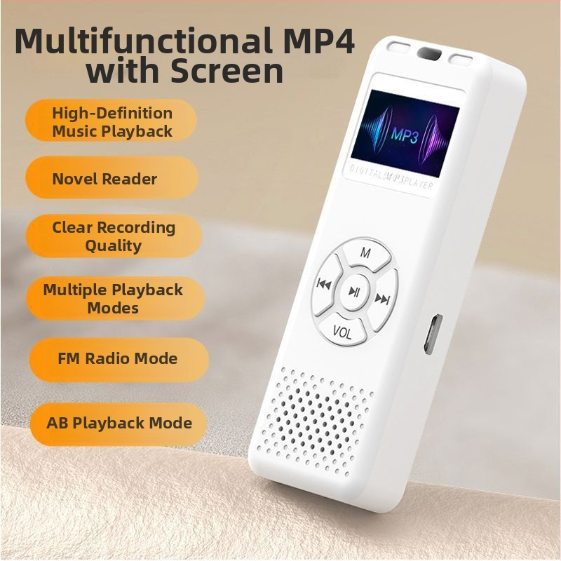 Prenosný MP3 prehrávač s Bluetoothom, MP4 podpora a vstavaný displej