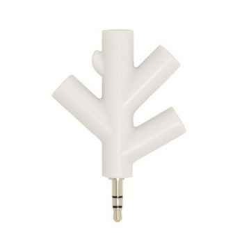 BR RF2240 4-putni audio splitter adapter s bakrenim jezgrom