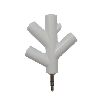 BR RF2240 4-putni audio splitter adapter s bakrenim jezgrom