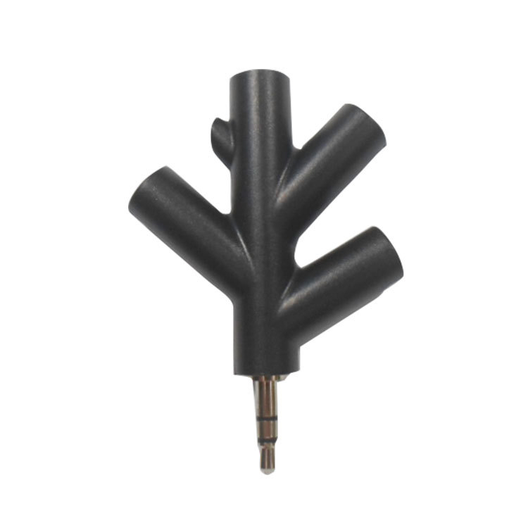 BR RF2240 4-putni audio splitter adapter s bakrenim jezgrom