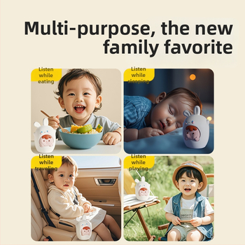 Dječji obrazovni stroj za priče sa glazbom i glasom, punjiva Li-ion baterija, 8 GB memorije, plastično kućište