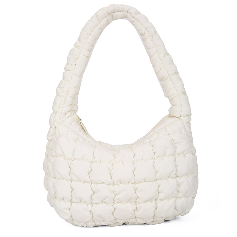 Nylon dumpling torba, gradski stil, zatvarač, unutarnji džep za mobitel