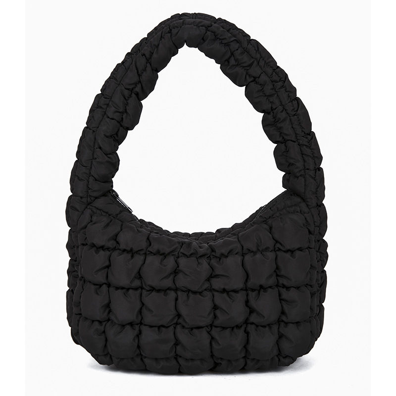 Nylon dumpling torba, gradski stil, zatvarač, unutarnji džep za mobitel