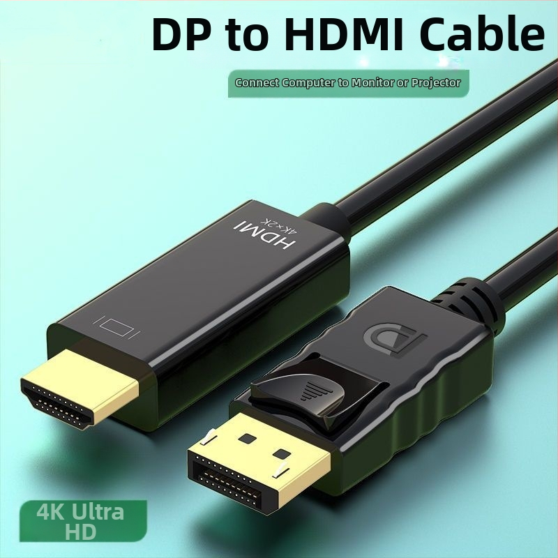 ABLEWE DP101 DP-to-HDMI adaptér kábel, DP rozhranie, dĺžka 1,8 m