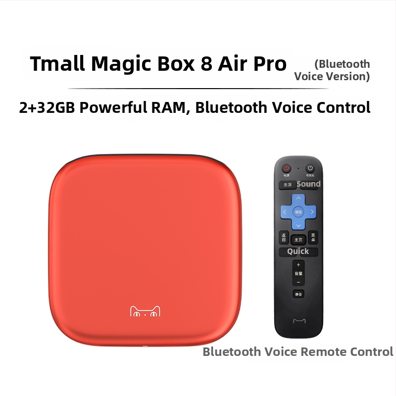 Set-Top Box 4K Android за дома с 4GB RAM и 32GB памет, Allwinner процесор