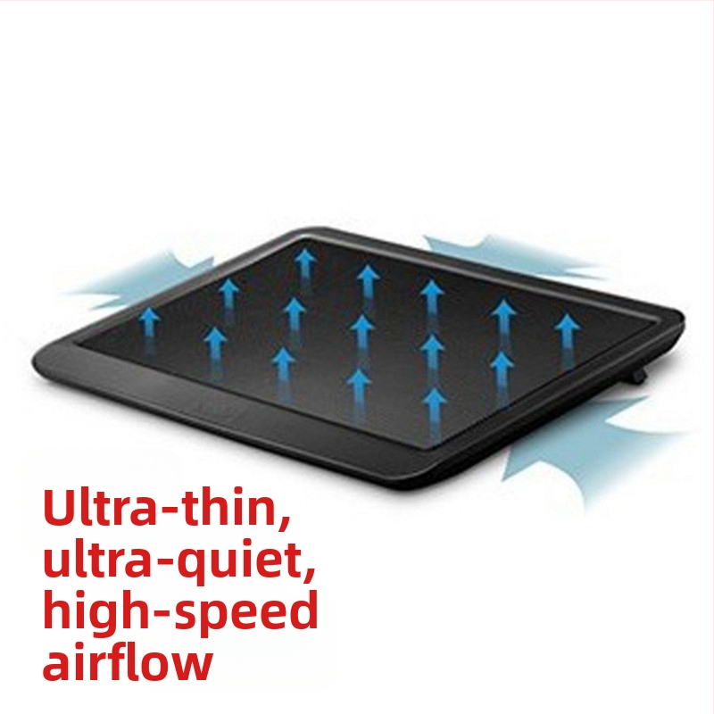 Notebook chladiaca základňa (V19, 1 ventilátor, vzduchové chladenie, cca 0,3 kg)