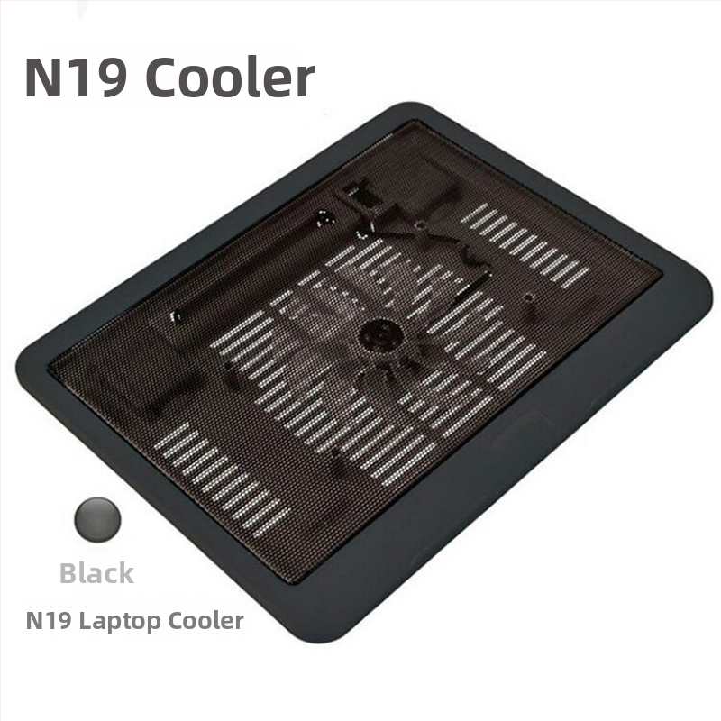 Notebook chladiaca základňa (V19, 1 ventilátor, vzduchové chladenie, cca 0,3 kg)