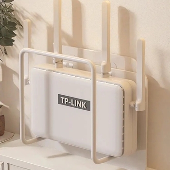 Metalni zidni držač za router i set-top box, višenamjenski, univerzalni tip, moderni minimalistički stil