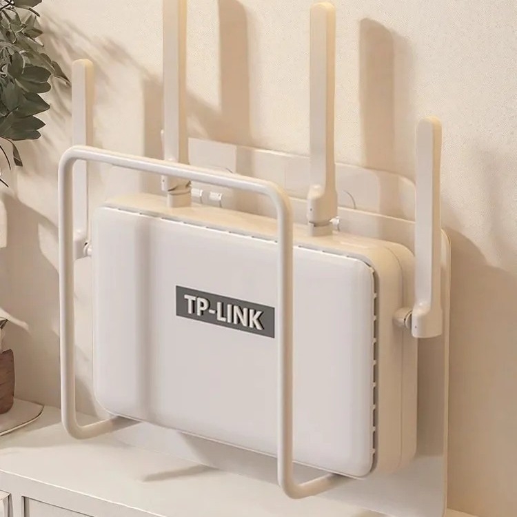 Metalni zidni držač za router i set-top box, višenamjenski, univerzalni tip, moderni minimalistički stil