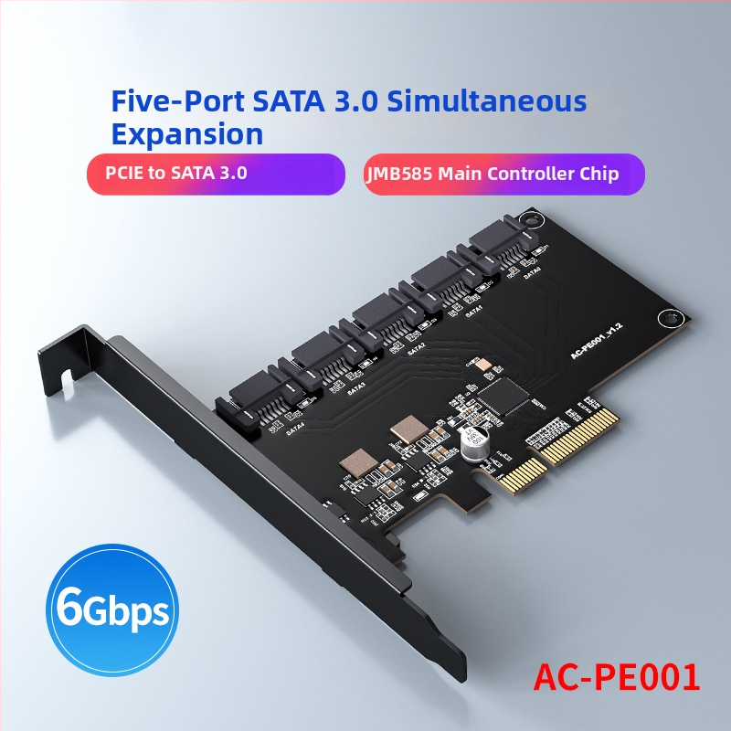 SATA 3.0 proširna kartica s kontrolerom JMB585 – adapter kartica, 6 Gbps