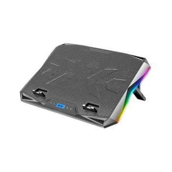 Стойка за охлаждане на лаптоп (модел S02, въздушно охлаждане, пластмасова конструкция, кабел 50–100 см)