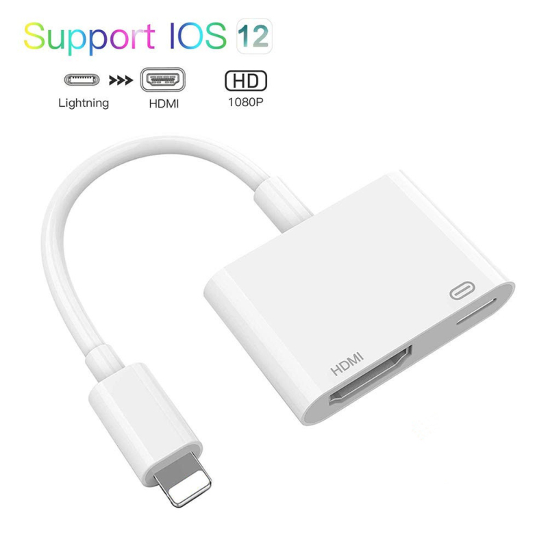 Akinno HDMI adaptér pre mobilný telefón – zachytávanie videa, 1080P, HDMI rozbočovač 1x2, kábel 10 cm s meďným jadrom