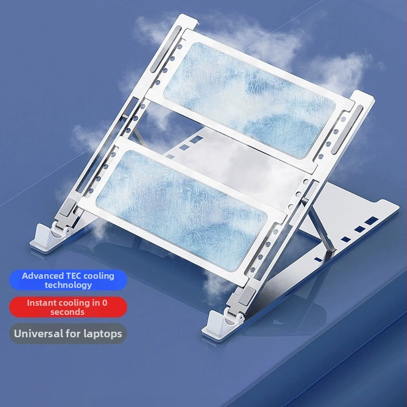 Chladič notebooku s vodným chladením, H1 polovodičový chladič, hliník, 1 ventilátor, kompatibilný s notebookmi, ultrabookmi, PlayBook a ďalšie