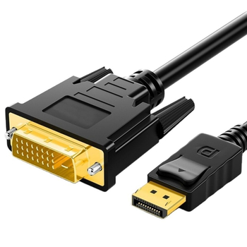Emila DP na DVI adaptér kábel, DisplayPort na DVI, 1,5 m