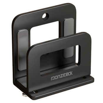 Стенно монтирана полка за сет-топ бокса и WiFi – еднослойна, от въглеродна стомана, модерен стил, модел 2113192187132642176