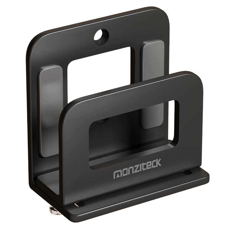 Стенно монтирана полка за сет-топ бокса и WiFi – еднослойна, от въглеродна стомана, модерен стил, модел 2113192187132642176