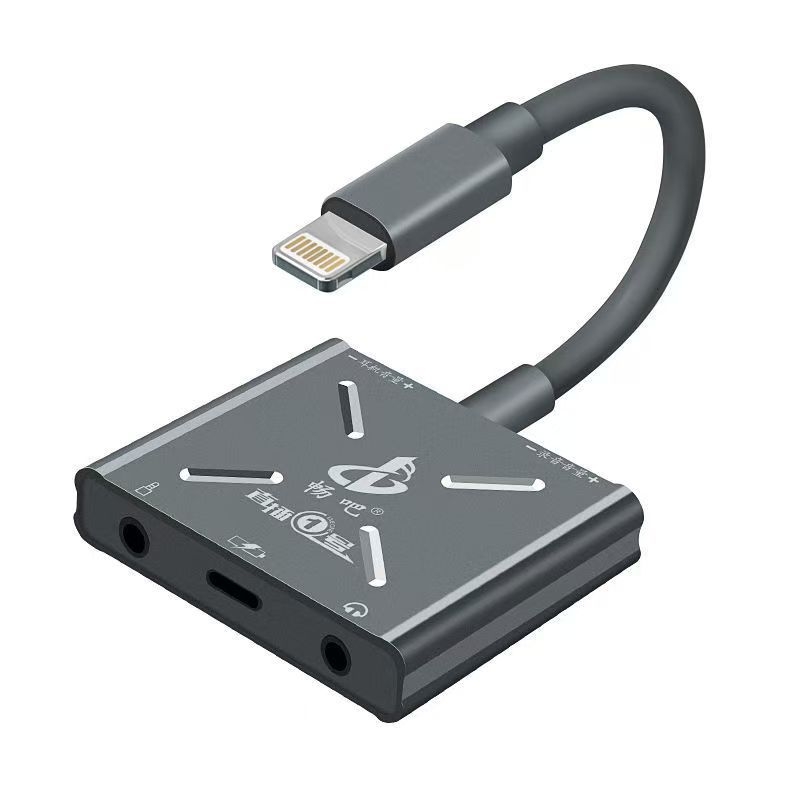 Have Fun No.1 Convertor de sunet pentru card de sunet, pentru telefoane Apple Type-C — Interfață audio pentru streaming pe mobil