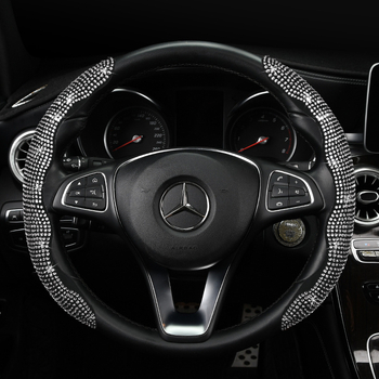 Gyémánt díszítésű volánvédő, csúszásmentes, istennő stílus, minden évszakra (Jinhuangda Márka; Feldolgozás: Általános; Felület anyaga: Gyémánt; Stílus: Istennő; Alkalmas évszakok: Minden évszak)