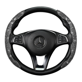 Gyémánt díszítésű volánvédő, csúszásmentes, istennő stílus, minden évszakra (Jinhuangda Márka; Feldolgozás: Általános; Felület anyaga: Gyémánt; Stílus: Istennő; Alkalmas évszakok: Minden évszak)