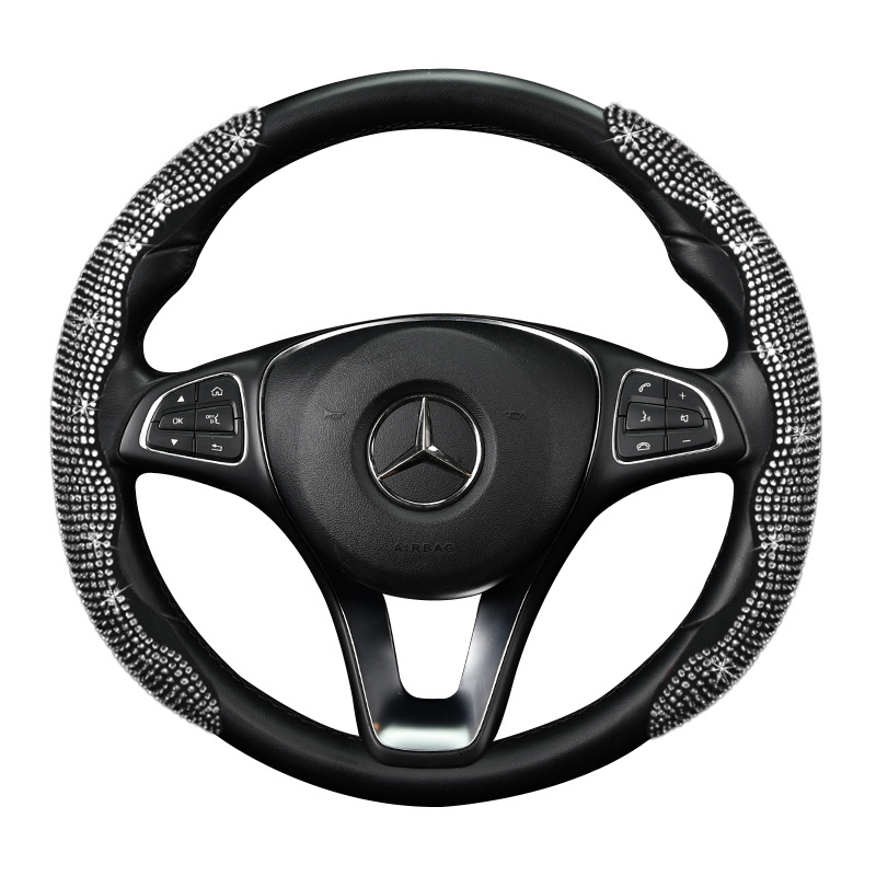 Gyémánt díszítésű volánvédő, csúszásmentes, istennő stílus, minden évszakra (Jinhuangda Márka; Feldolgozás: Általános; Felület anyaga: Gyémánt; Stílus: Istennő; Alkalmas évszakok: Minden évszak)