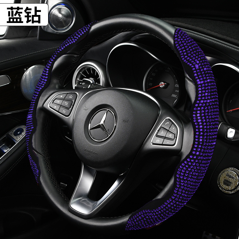 Gyémánt díszítésű volánvédő, csúszásmentes, istennő stílus, minden évszakra (Jinhuangda Márka; Feldolgozás: Általános; Felület anyaga: Gyémánt; Stílus: Istennő; Alkalmas évszakok: Minden évszak)